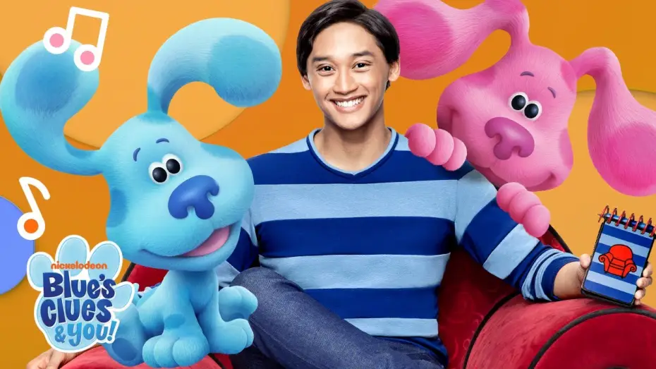 Видео к сериалу Wszyscy razem, śladem Blue! — New Series: Blue's Clues & You + EXTENDED Theme Song! 🐾 Nick Jr