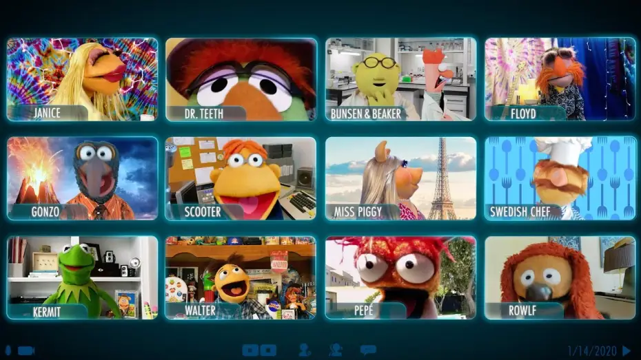 Wideo do serialu Teraz Muppety — The Muppets Video Call | Muppets Now | Disney+