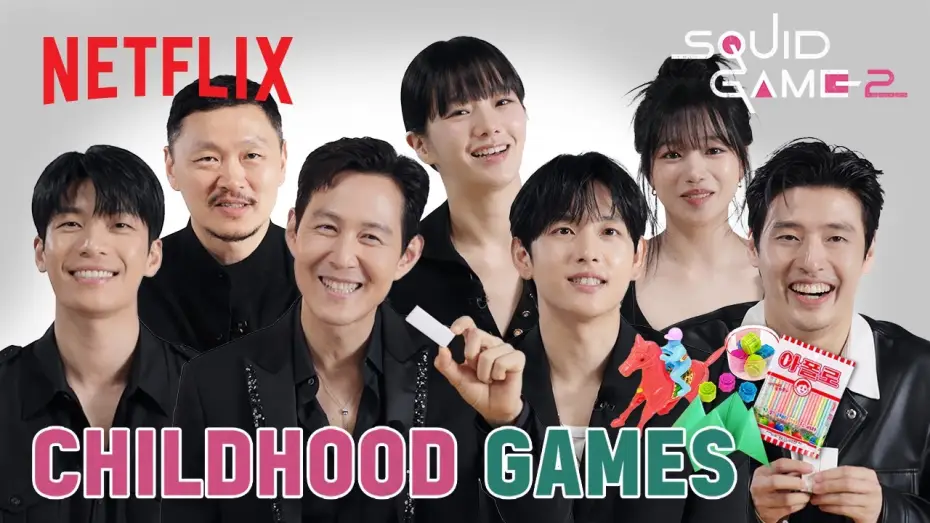 Wideo do serialu Squid Game — The Squid Game Season 2 Cast Plays Korean Childhood Games [Subtitled]