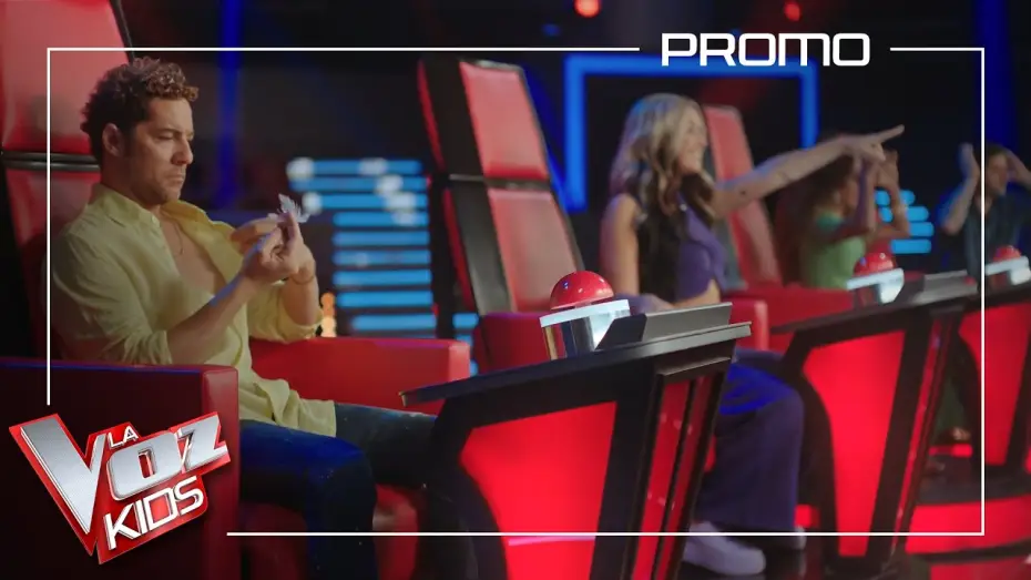 Wideo do serialu La voz kids — Melendi, Rosario, David Bisbal y Lola Índigo: muy pronto comienza la batalla en La Voz Kids