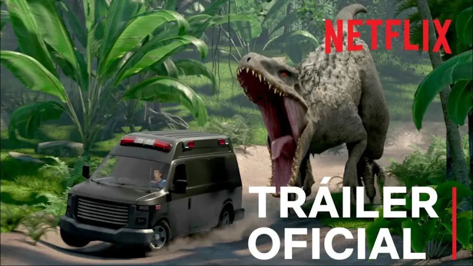 Видео к сериалу Park Jurajski: Obóz Kredowy — Jurassic World: Campamento Cretácico (en ESPAÑOL) | Tráiler oficial | Netflix