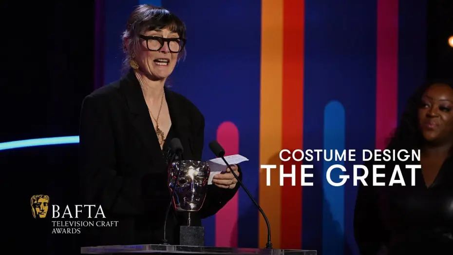 Wideo do serialu Wielka — Sharon Long collects the Costume Design BAFTA for her work on The Great | BAFTA TV Craft Awards 2024
