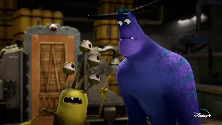Видео к сериалу Potworna robota — Disney+ ! Monsters & Co. La Serie - Lavori in Corso! - In Streaming Ora