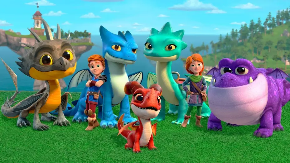 Wideo do serialu Jeźdźcy Smoków: Załoga Ratunkowa — Dragones Al Rescate (Trailer español)