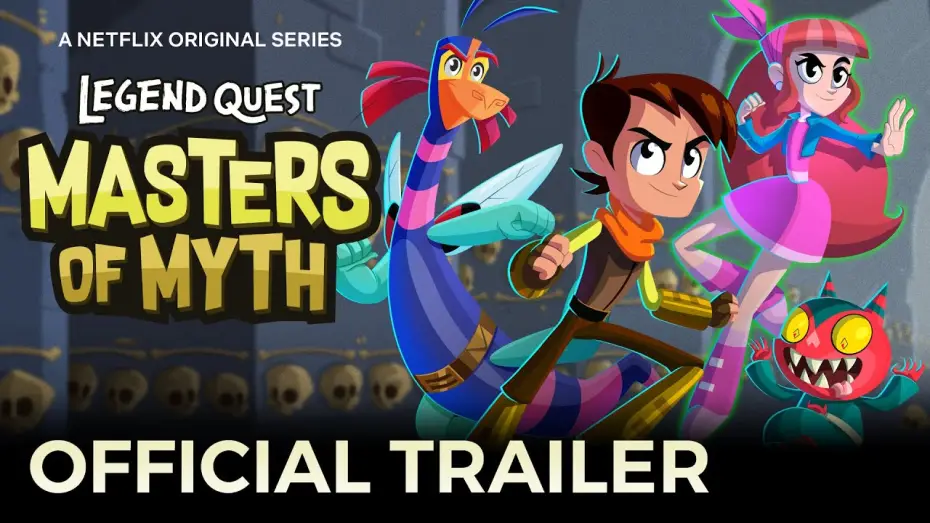 Wideo do serialu Legend Quest: Mistrzowie mitów — Legend Quest: Masters of Myth | TRAILER | New wild adventures on October 5th, only on Netflix!