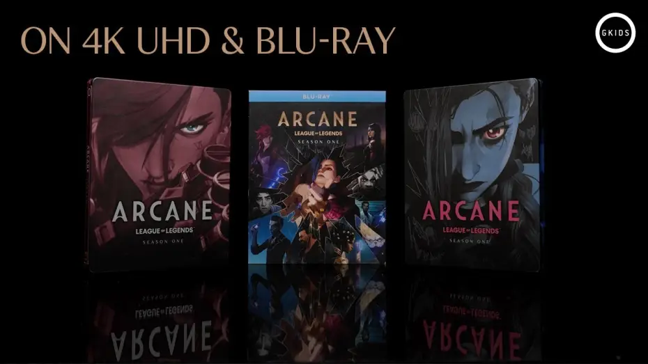 Wideo do serialu Arcane — Season One - Inside the 4K UHD Steelbook, Blu-ray Steelbook & Standard Edition