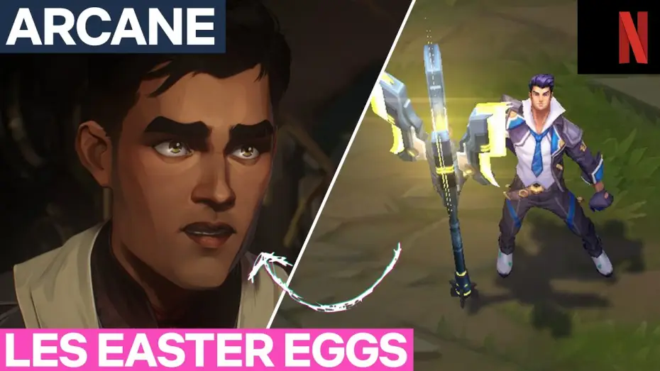 Видео к сериалу Arcane — Les références aux jeux Riot Games (League of Legends, Teamfight Tactics)