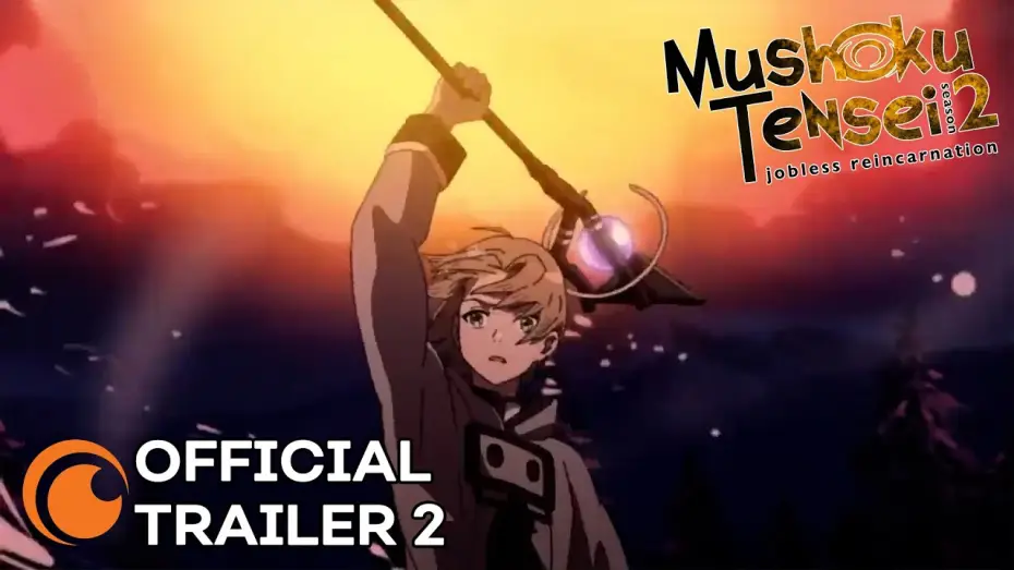 Видео к сериалу Mushoku Tensei: Jobless Reincarnation — Season 2 - Official Trailer 2 [Subtitled]