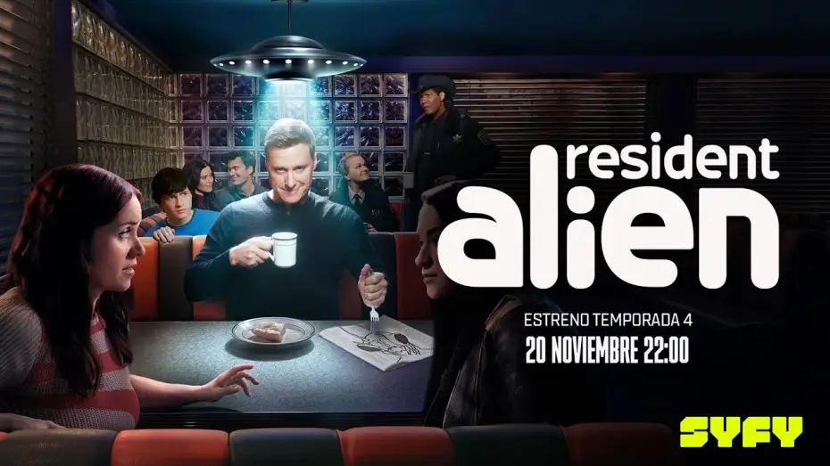 Видео к сериалу Resident Alien — Resident Alien | T4 | SYFY y bajo demanda en Universal+