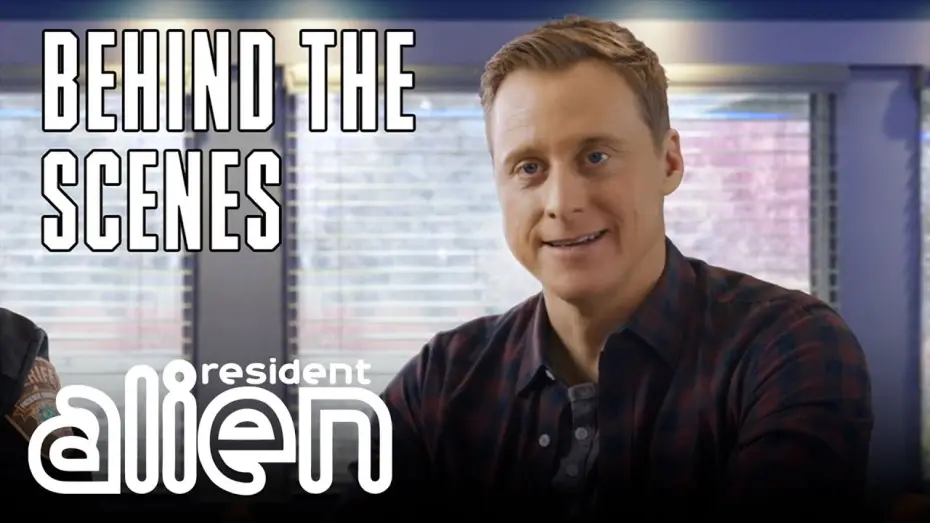 Видео к сериалу Resident Alien — Resident Alien | Behind The Scenes: Partying With Aliens