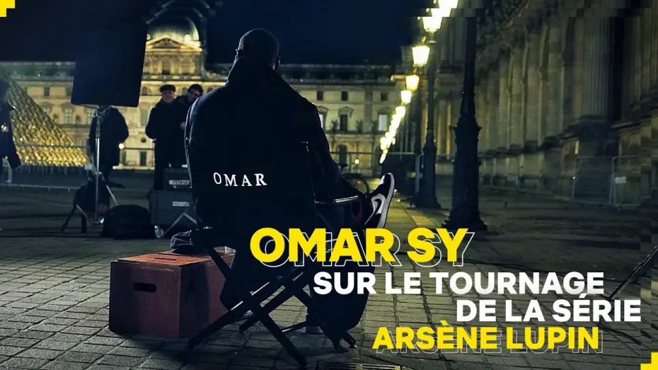 Wideo do serialu Lupin — Omar Sy sur le tournage de la série Arsène Lupin