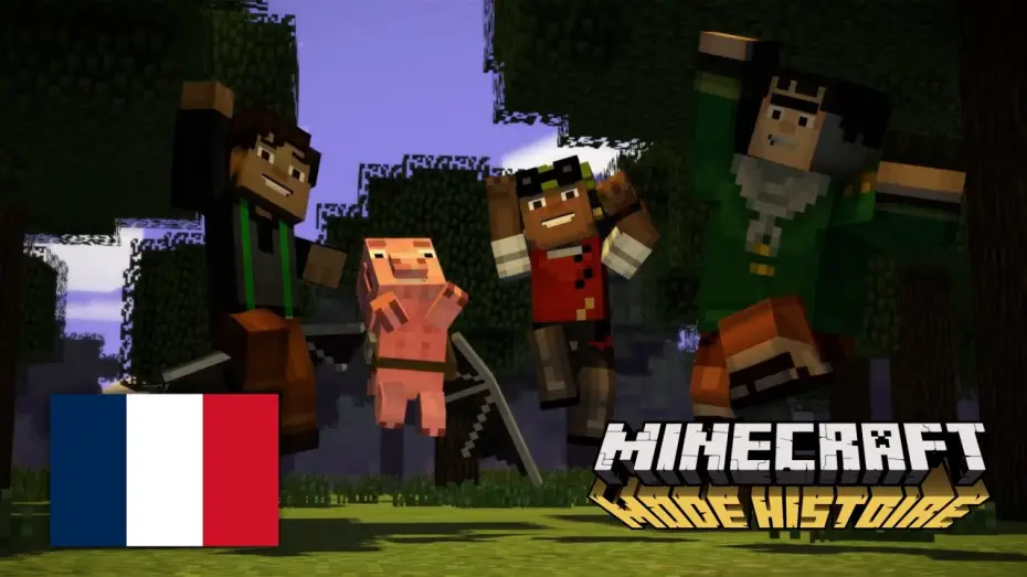 Wideo do serialu Minecraft: Tryb fabularny — MCSM Netflix Trailer | FRENCH/FRANÇAIS