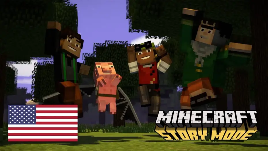 Wideo do serialu Minecraft: Tryb fabularny — Minecraft: Story Mode | Netflix Trailer - English