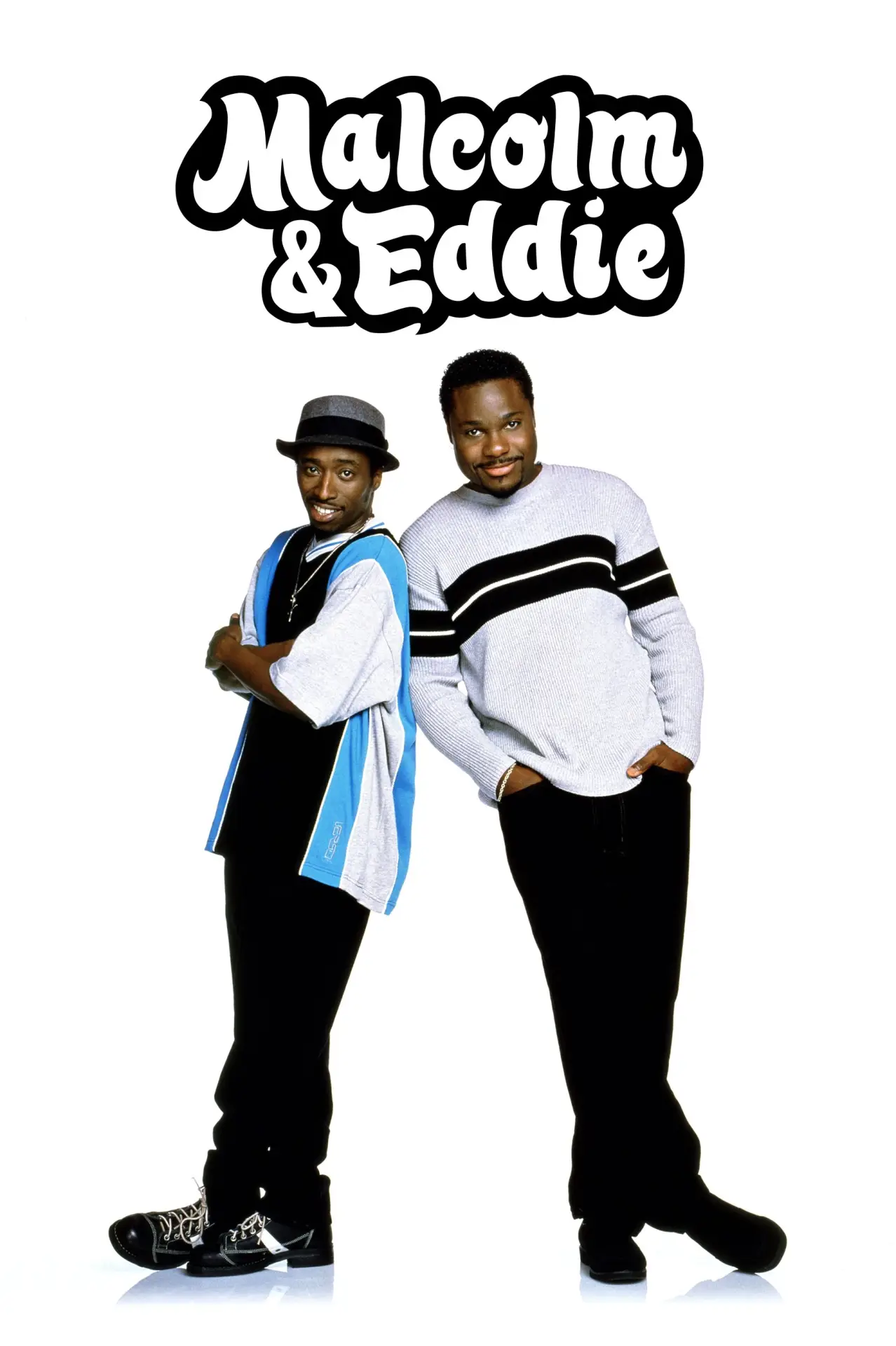 Plakat serialu "Malcolm i Eddie"