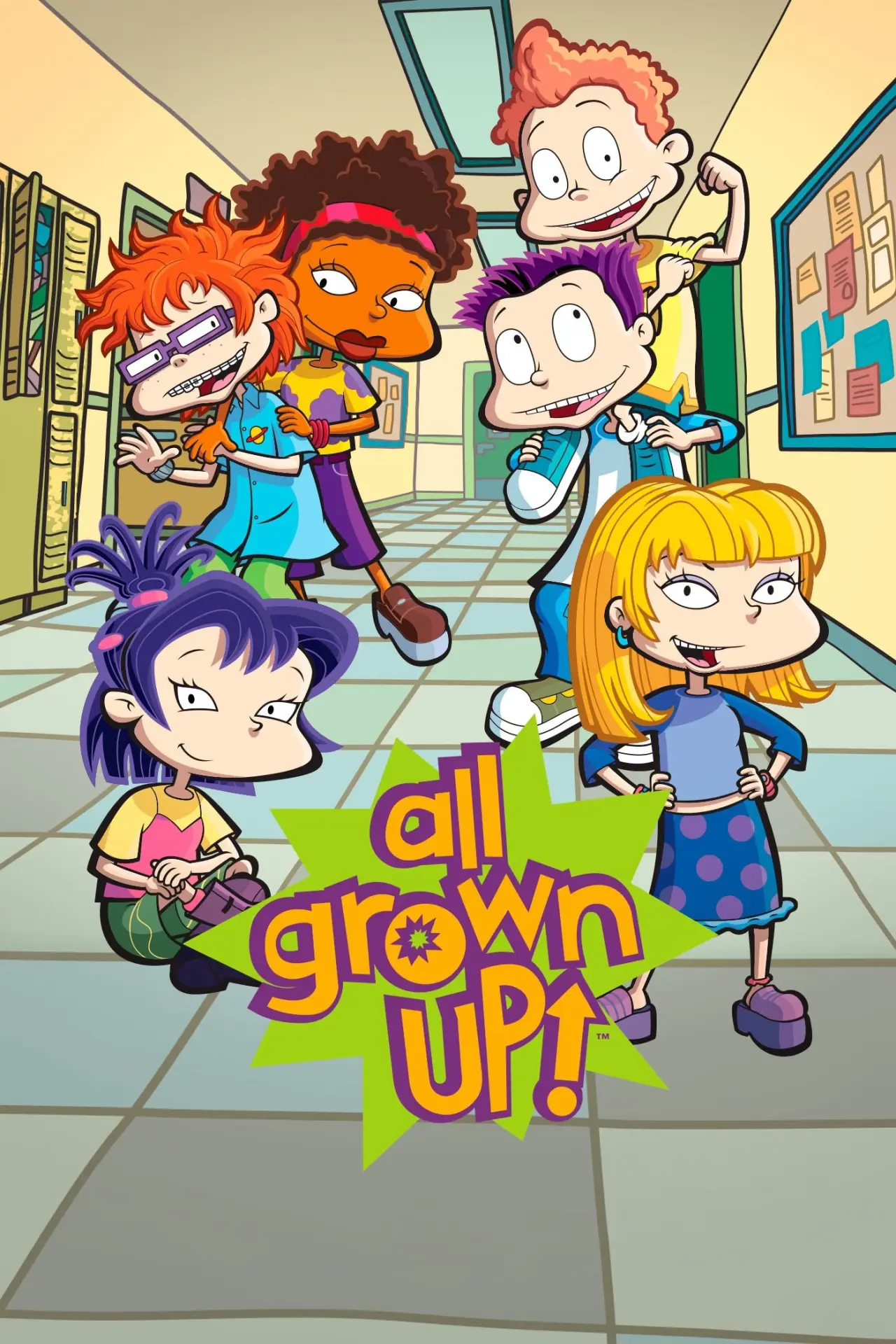 Постер к сериалу "All Grown Up!"