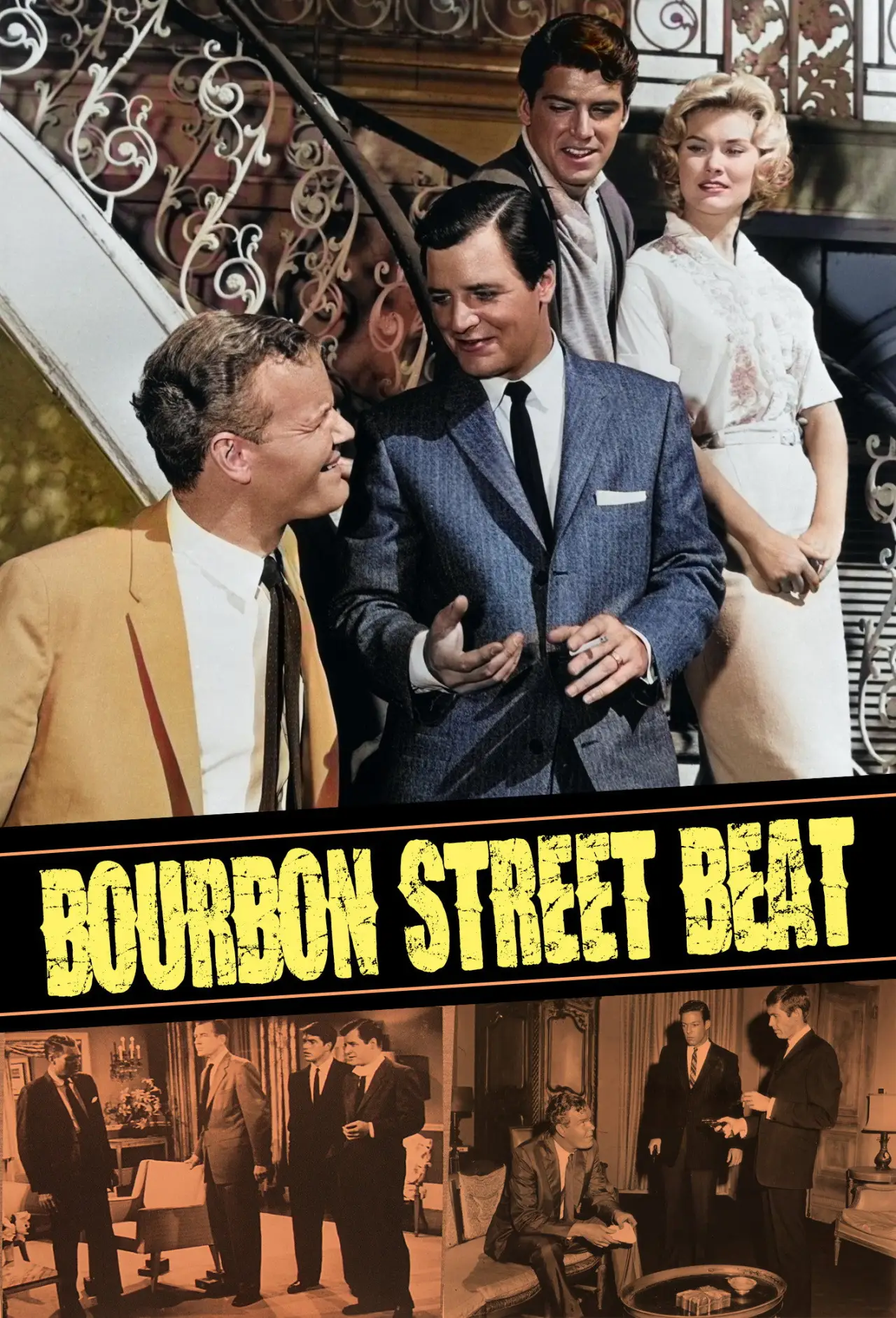 Plakat serialu "Bourbon Street Beat"