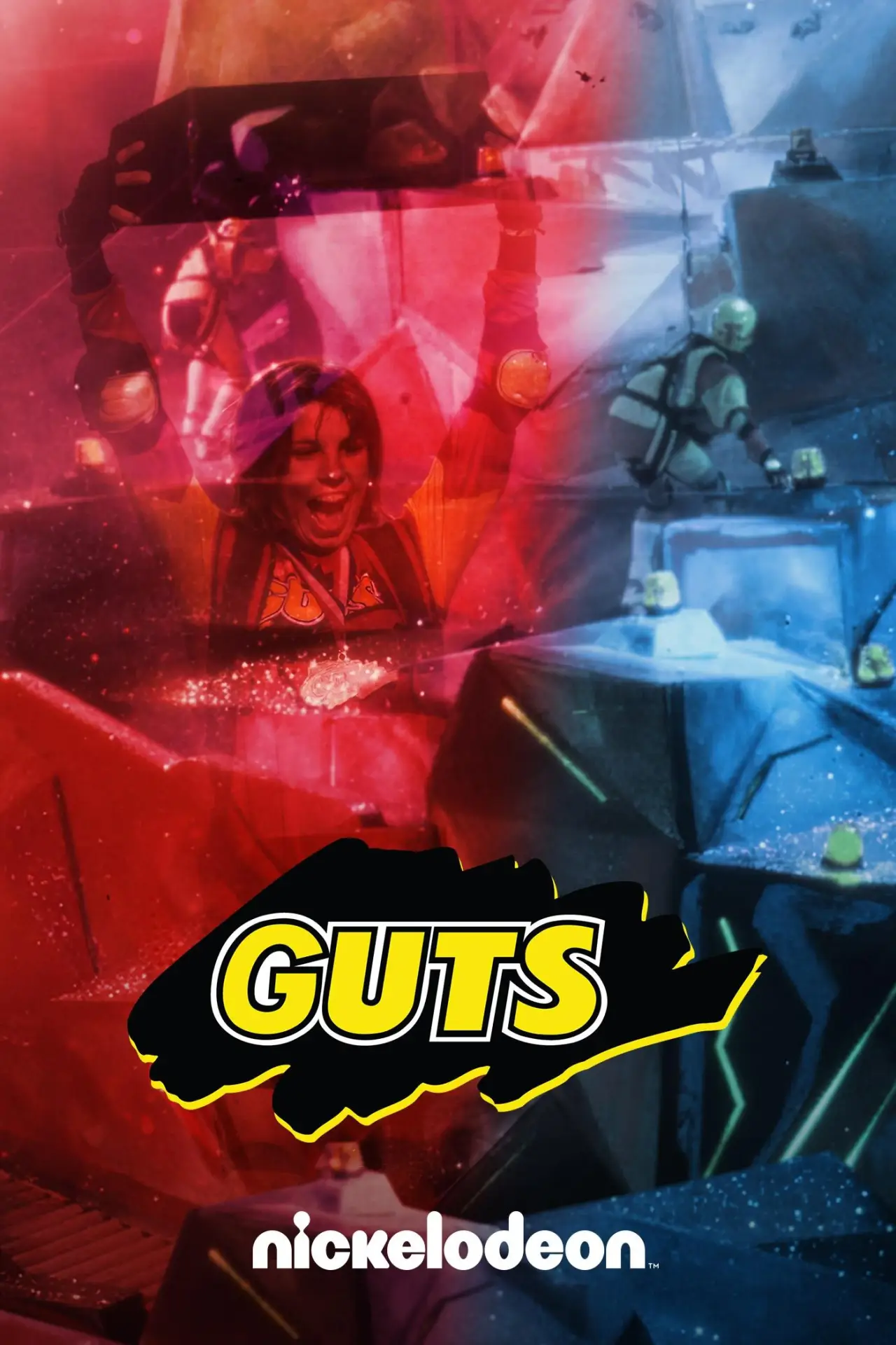 Plakat serialu "Nickelodeon GUTS"