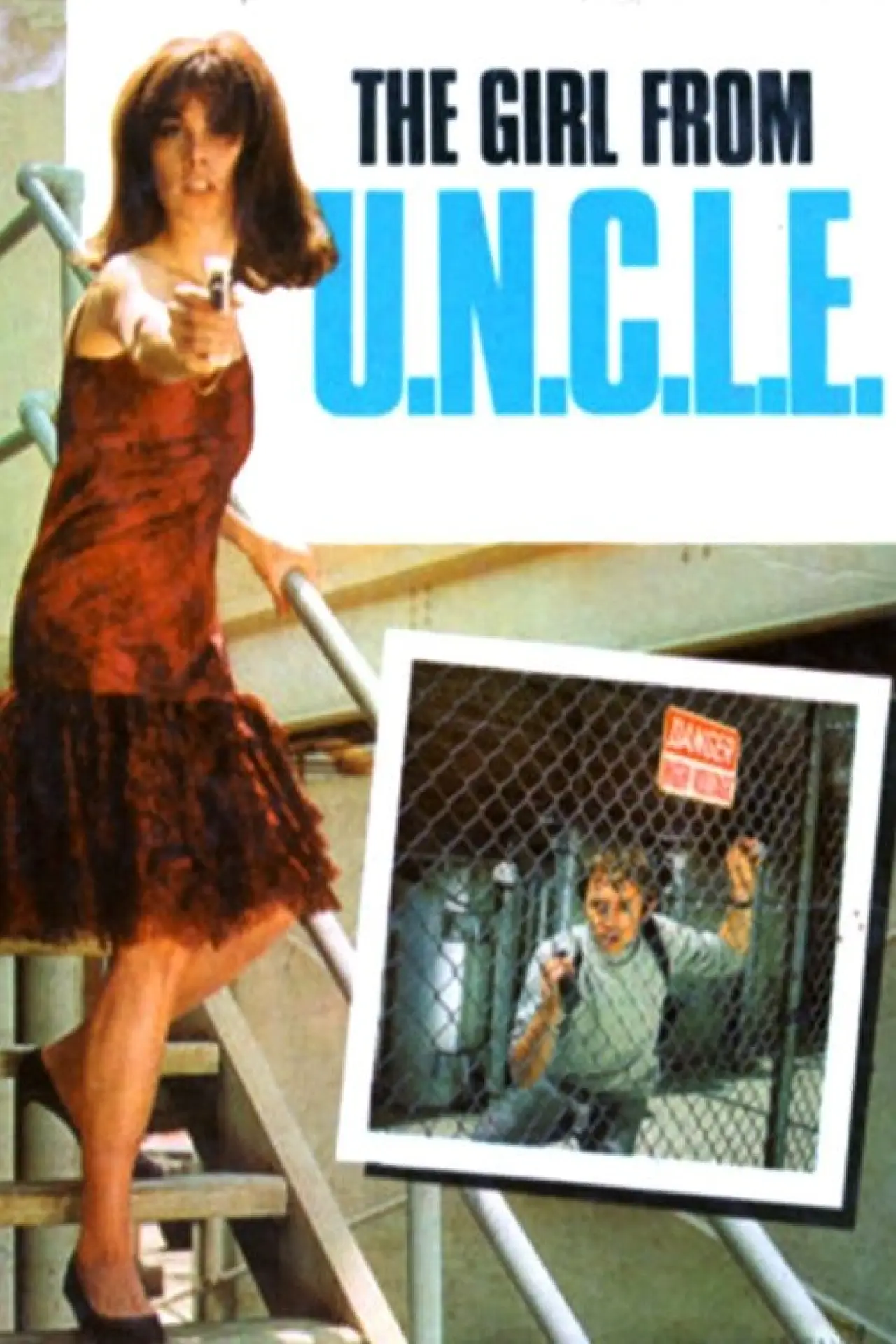 Plakat serialu "Dziewczyna z U.N.C.L.E"