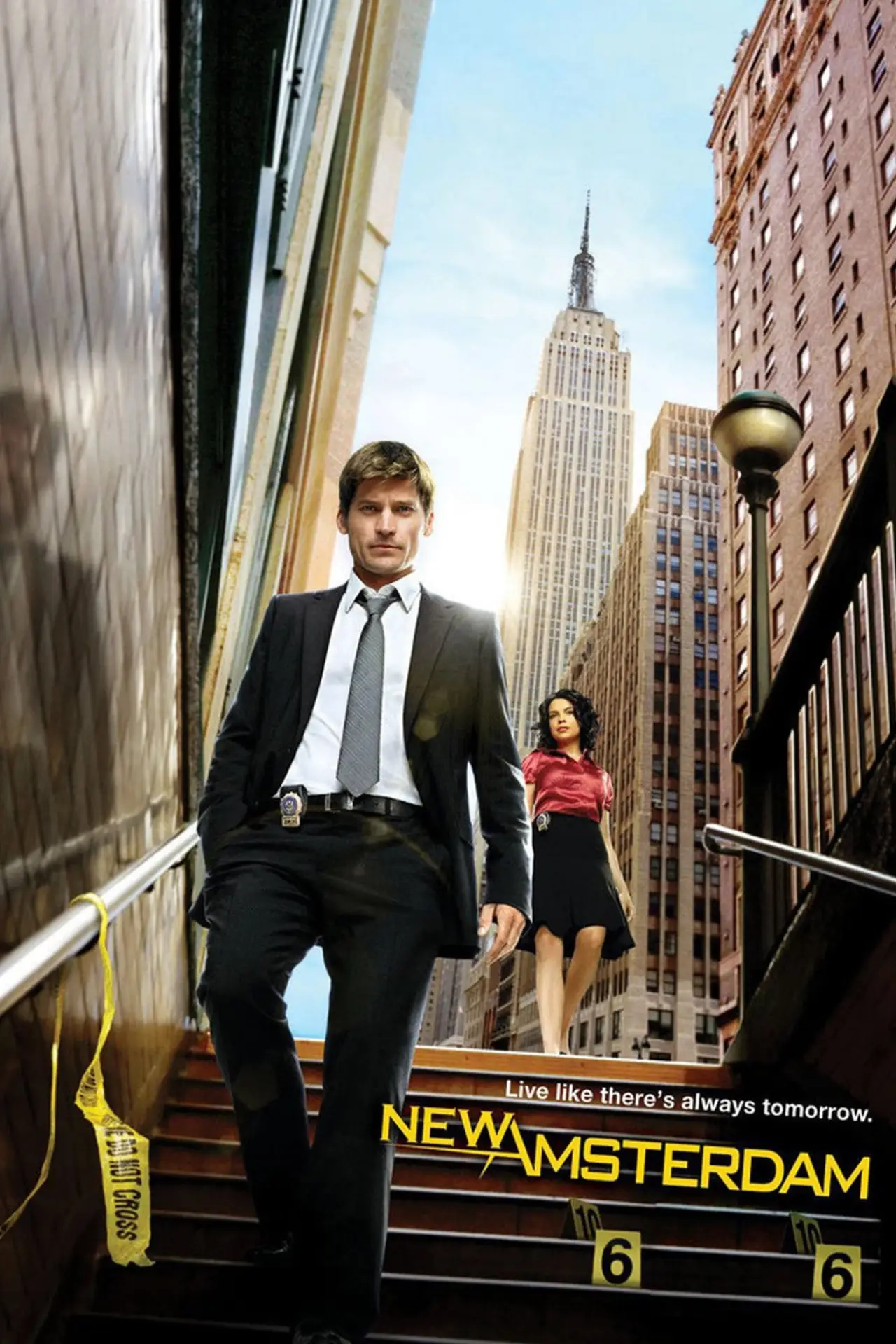 Plakat serialu "New Amsterdam"