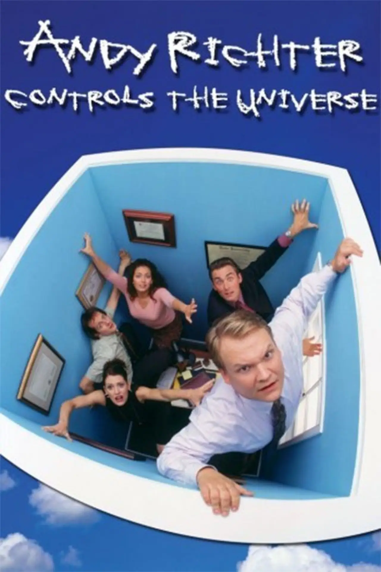 Plakat serialu "Andy Richter rządzi wszechświatem"