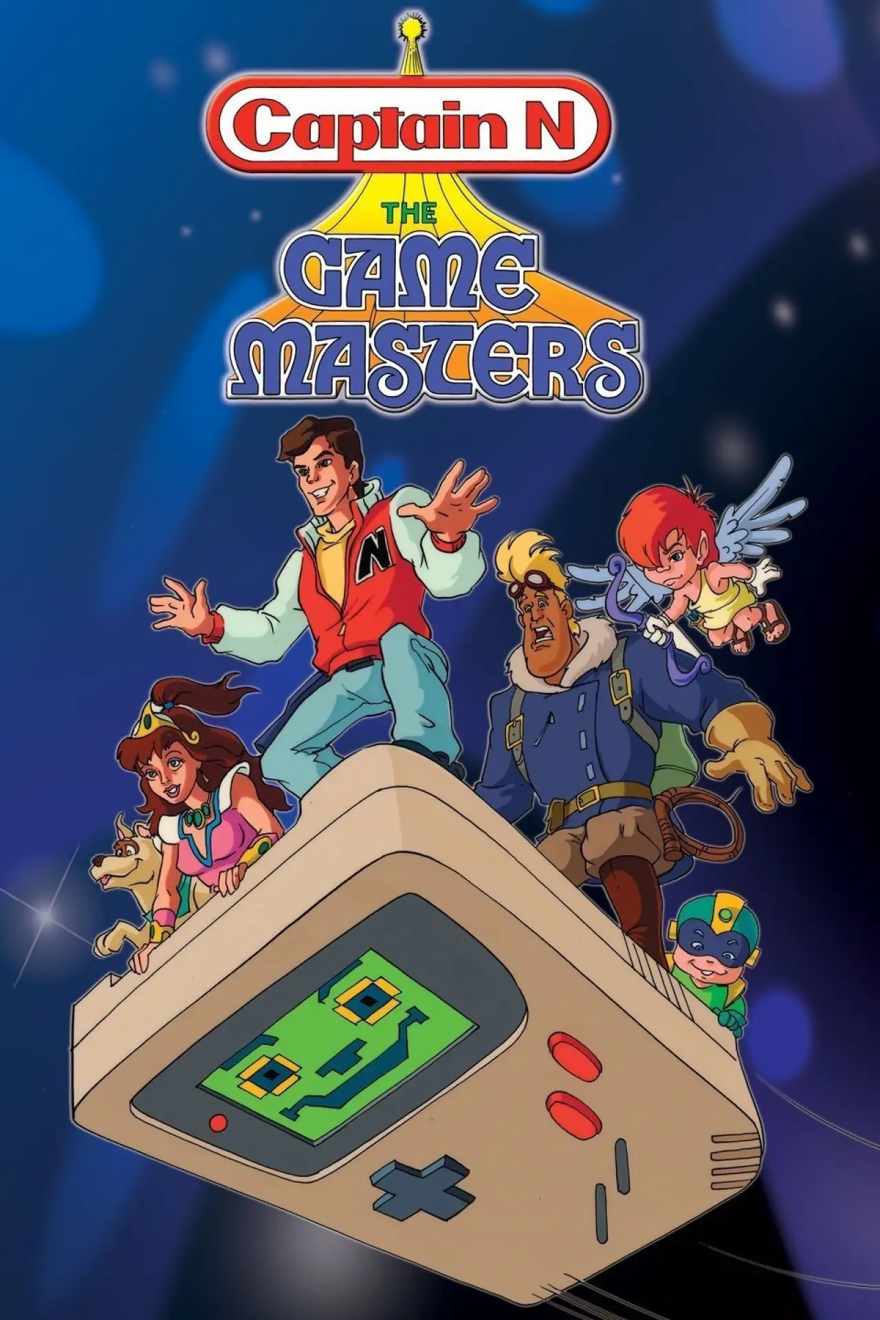Plakat serialu "Captain N: The Game Master"