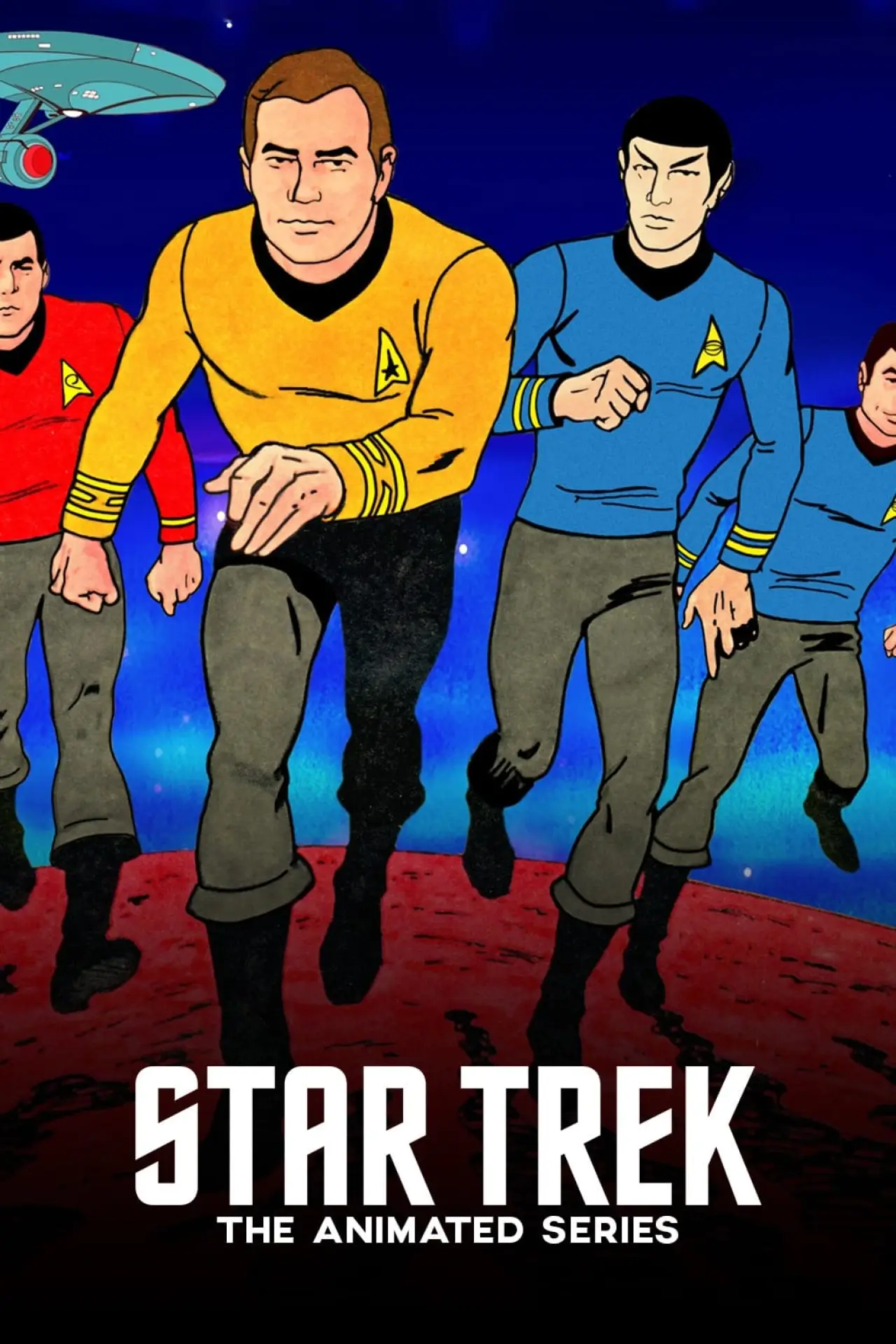 Plakat serialu "Star Trek: Animowana Seria"