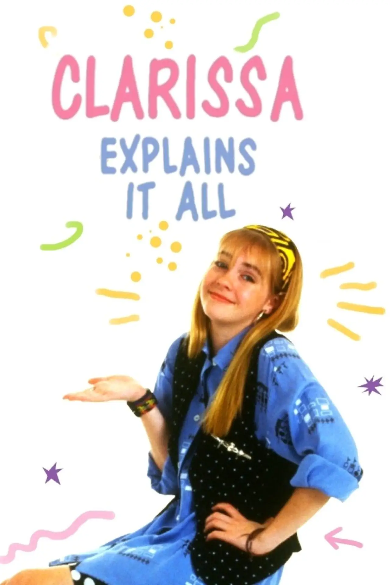 Plakat serialu "Clarissa wyjaśnia wszystko"
