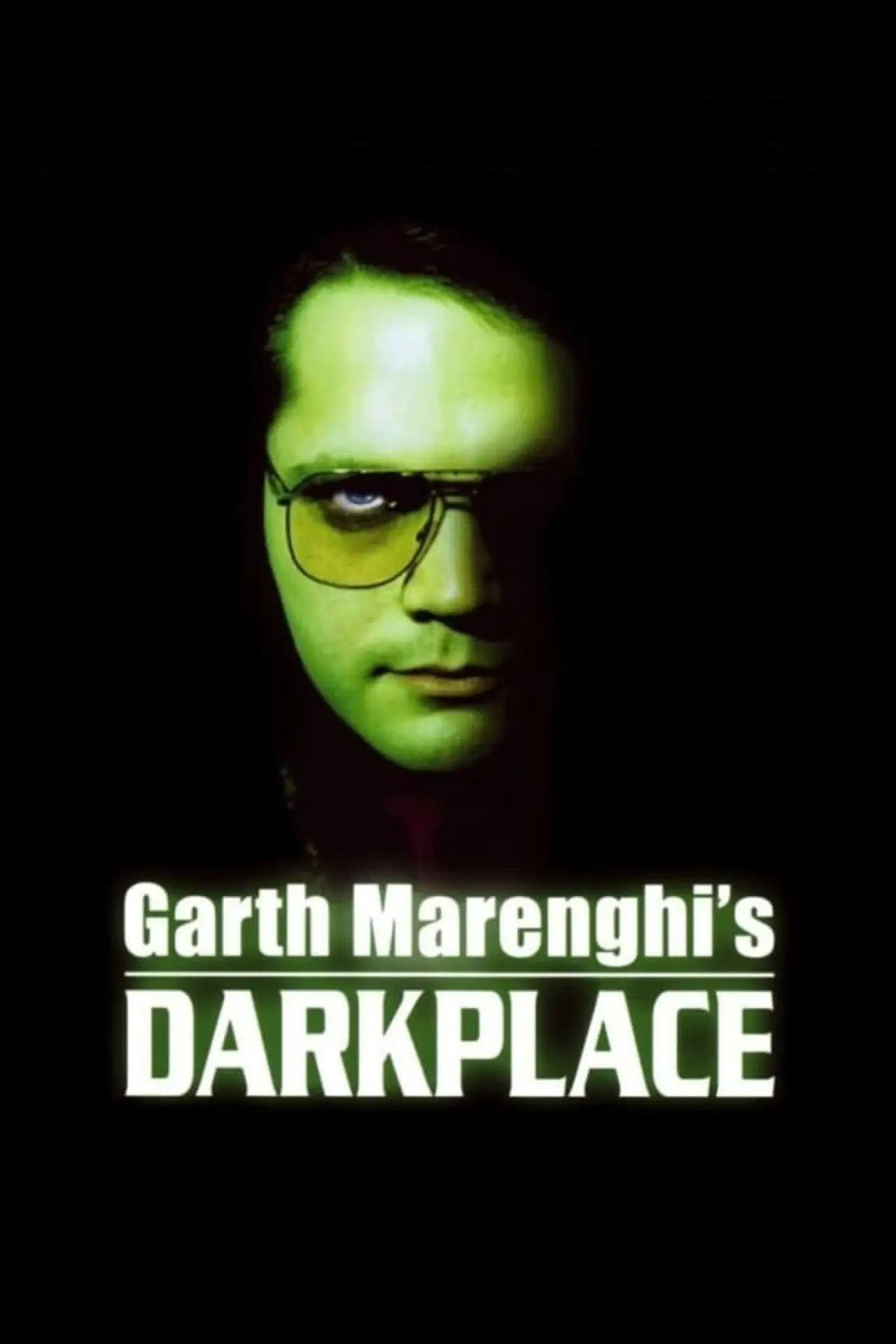 Plakat serialu "Mroczne miejsce Gartha Marenghiego"