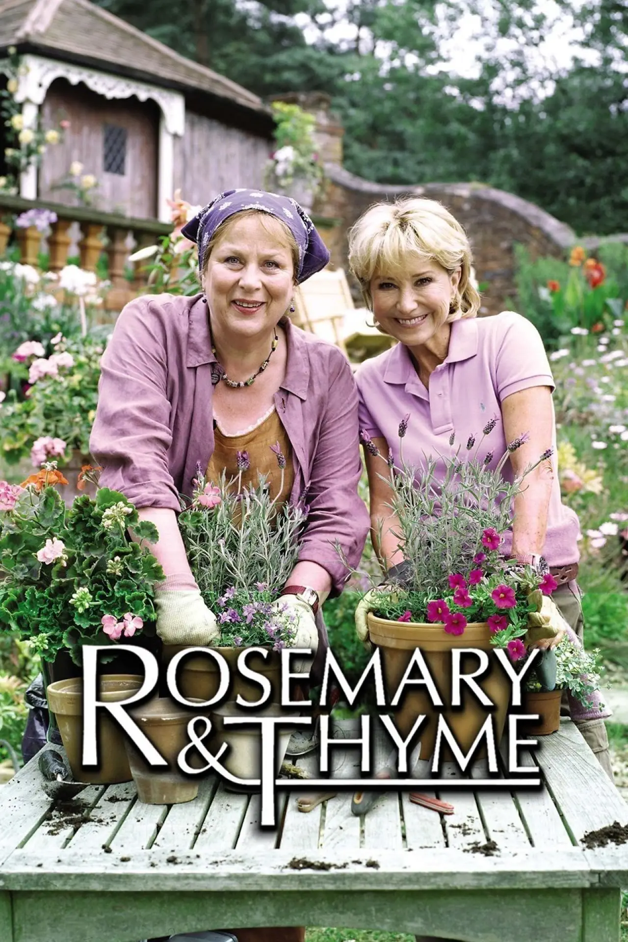 Plakat serialu "Rozmaryn i tymianek"