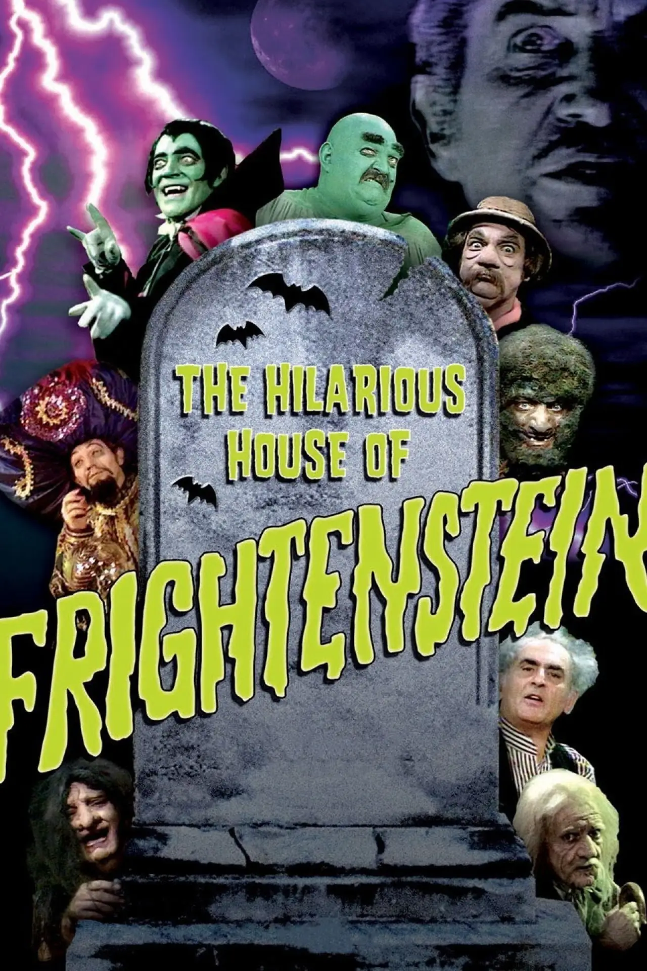Plakat serialu "The Hilarious House of Frightenstein"