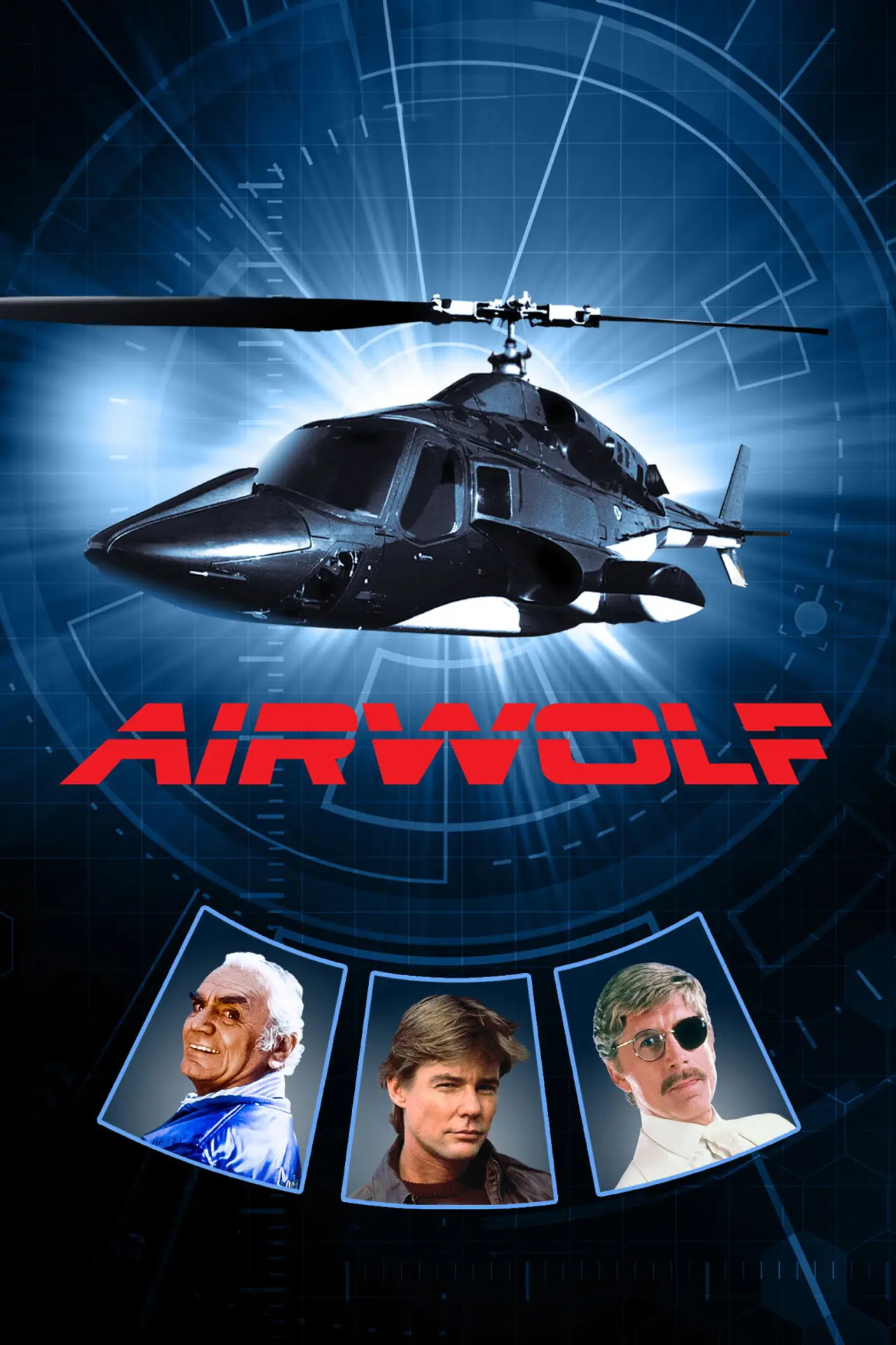 Постер к сериалу "Airwolf"