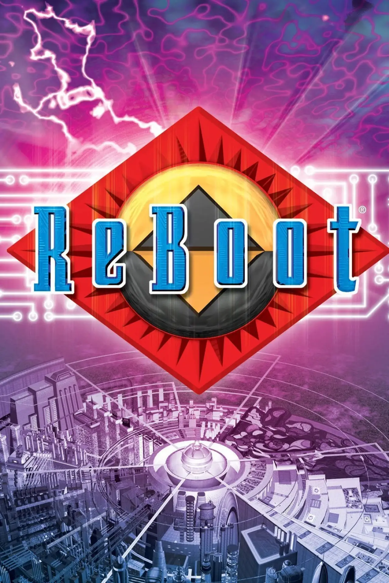 Plakat serialu "ReBoot"