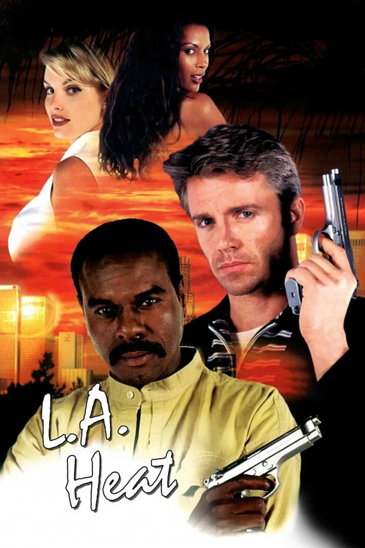 Plakat serialu "L.A. Heat"