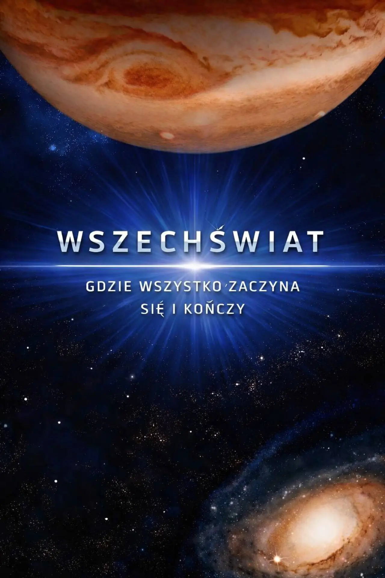 Plakat serialu "Wszechświat"