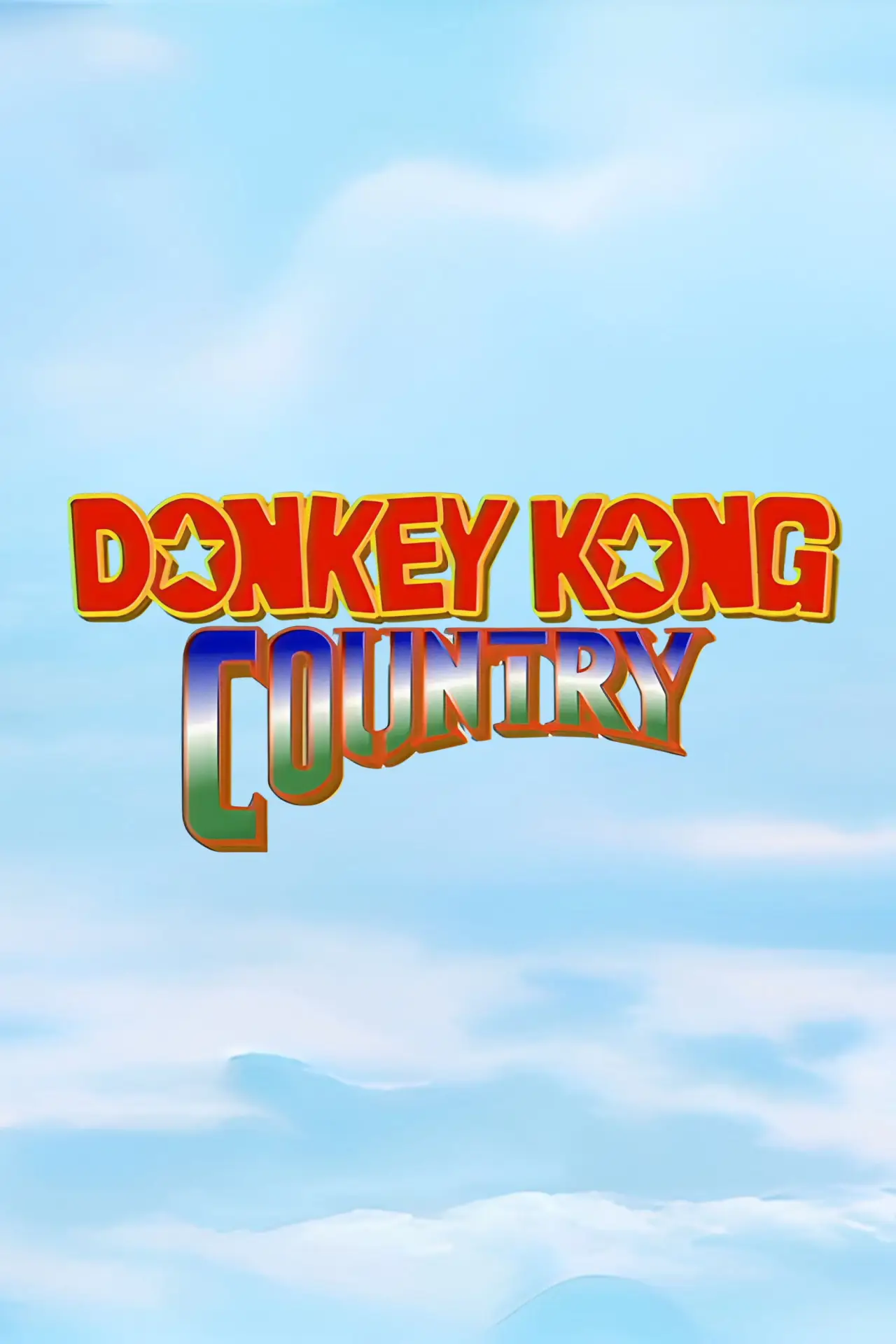 Plakat serialu "Donkey Kong Country"