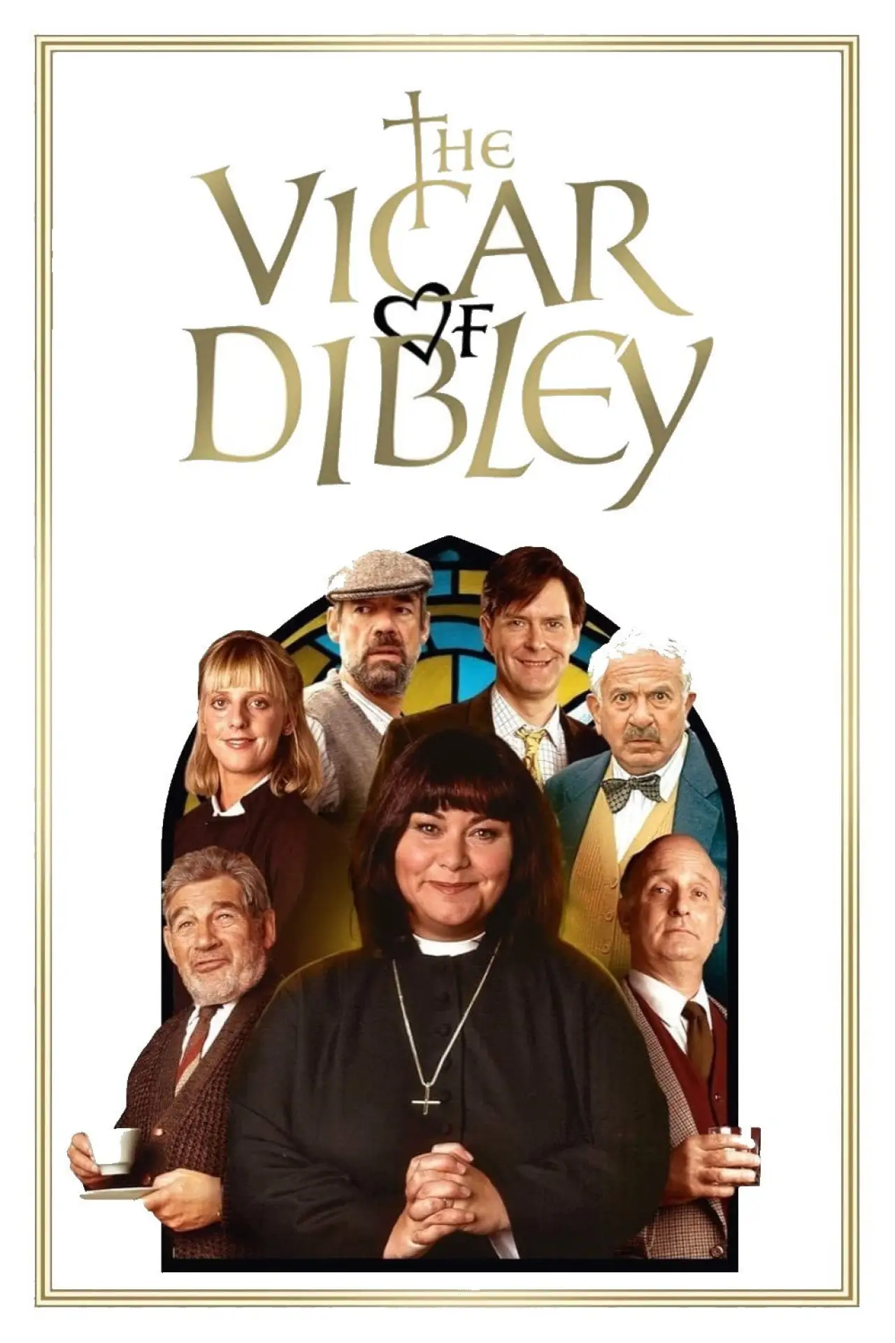 Plakat serialu "The Vicar of Dibley"