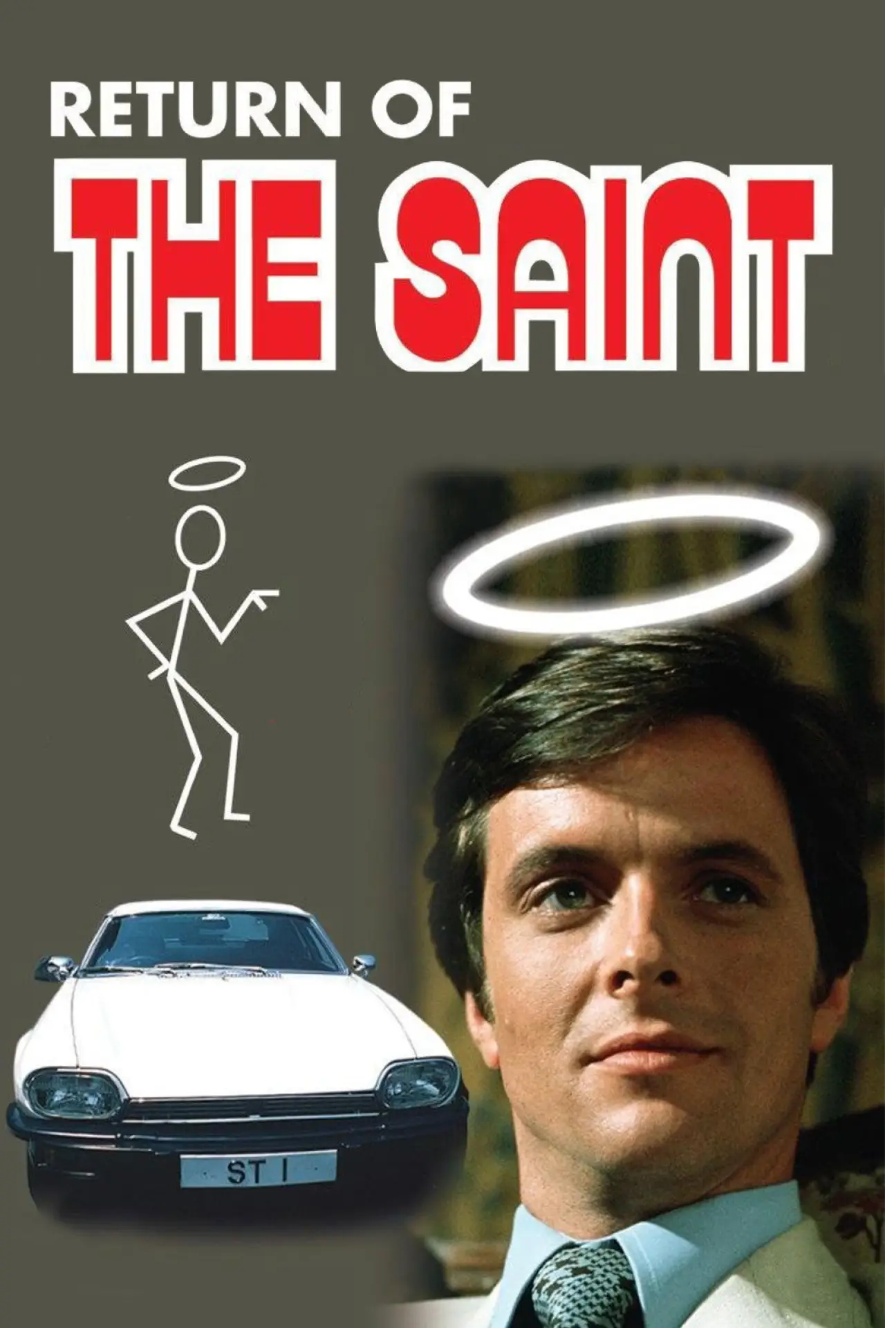 Plakat serialu "Return of the Saint"