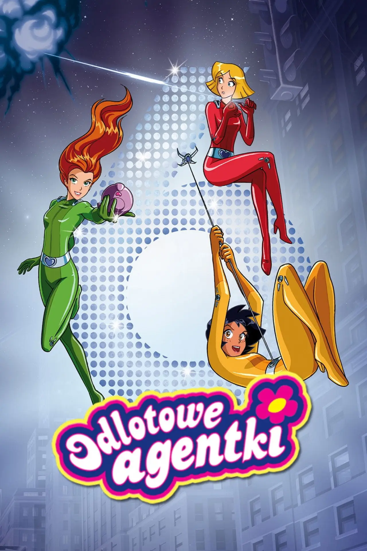 Plakat serialu "Odlotowe agentki"