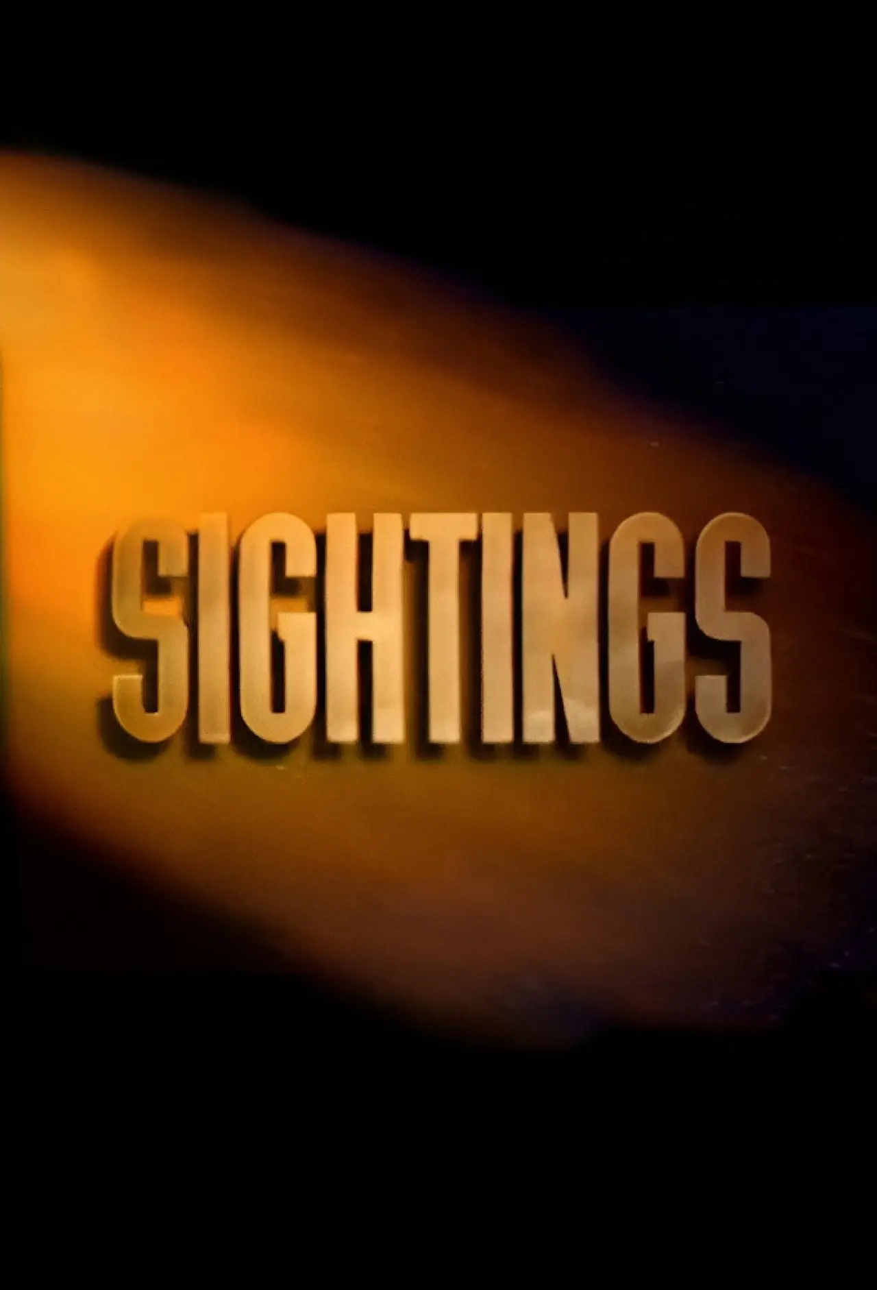 Plakat serialu "Sightings"