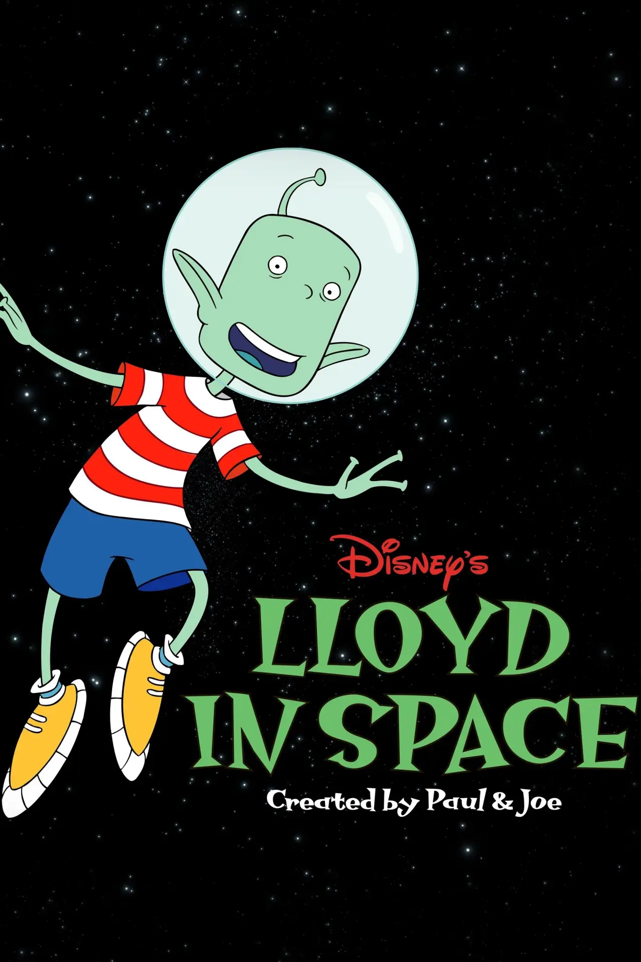 Plakat serialu "Lloyd w kosmosie"