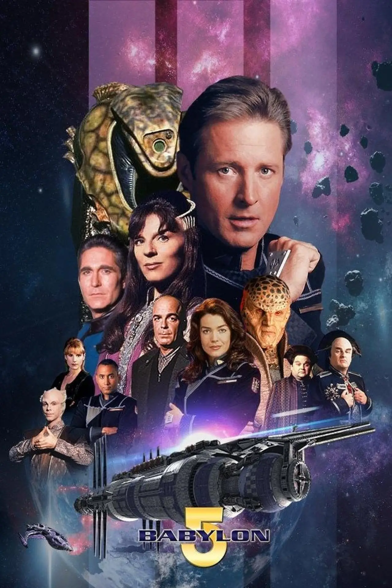 Постер к сериалу "Babylon 5"