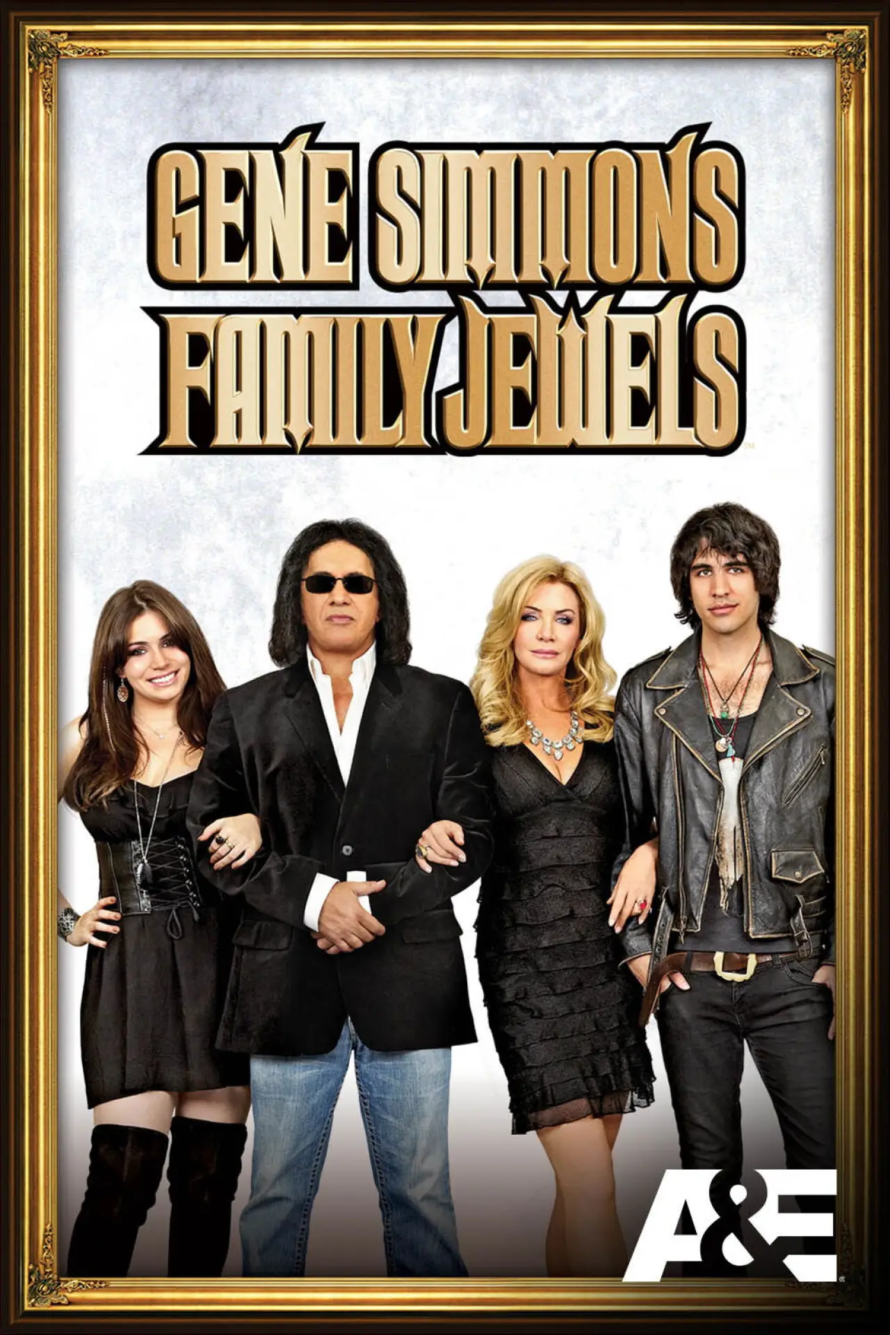 Plakat serialu "Gene Simmons: Family Jewels"