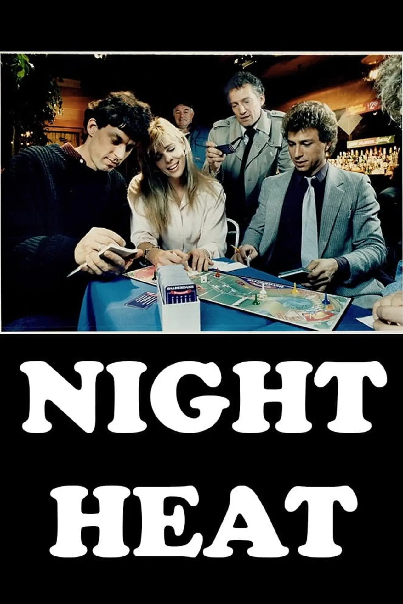 Plakat serialu "Nocna gorączka"