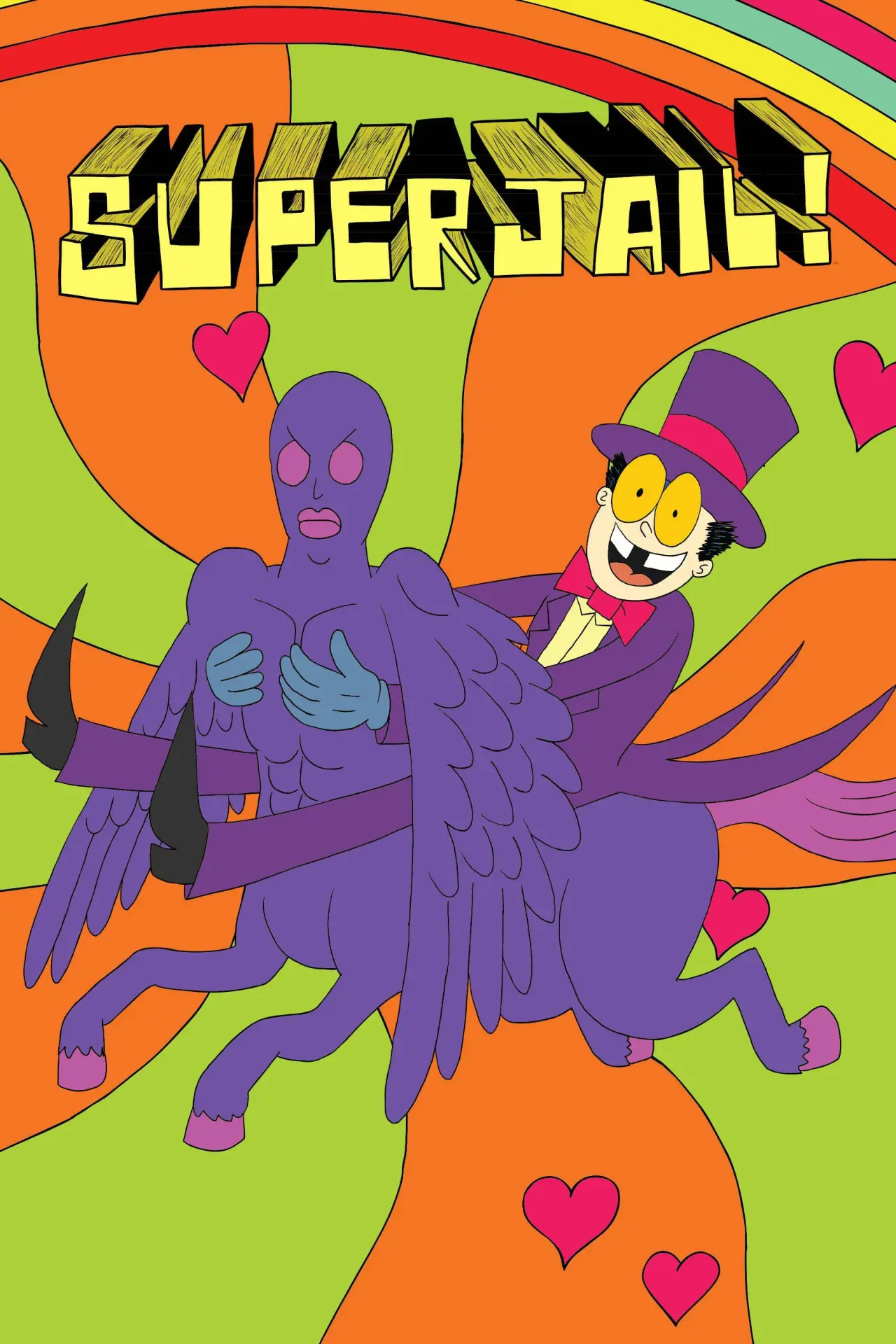 Plakat serialu "Superjail!"