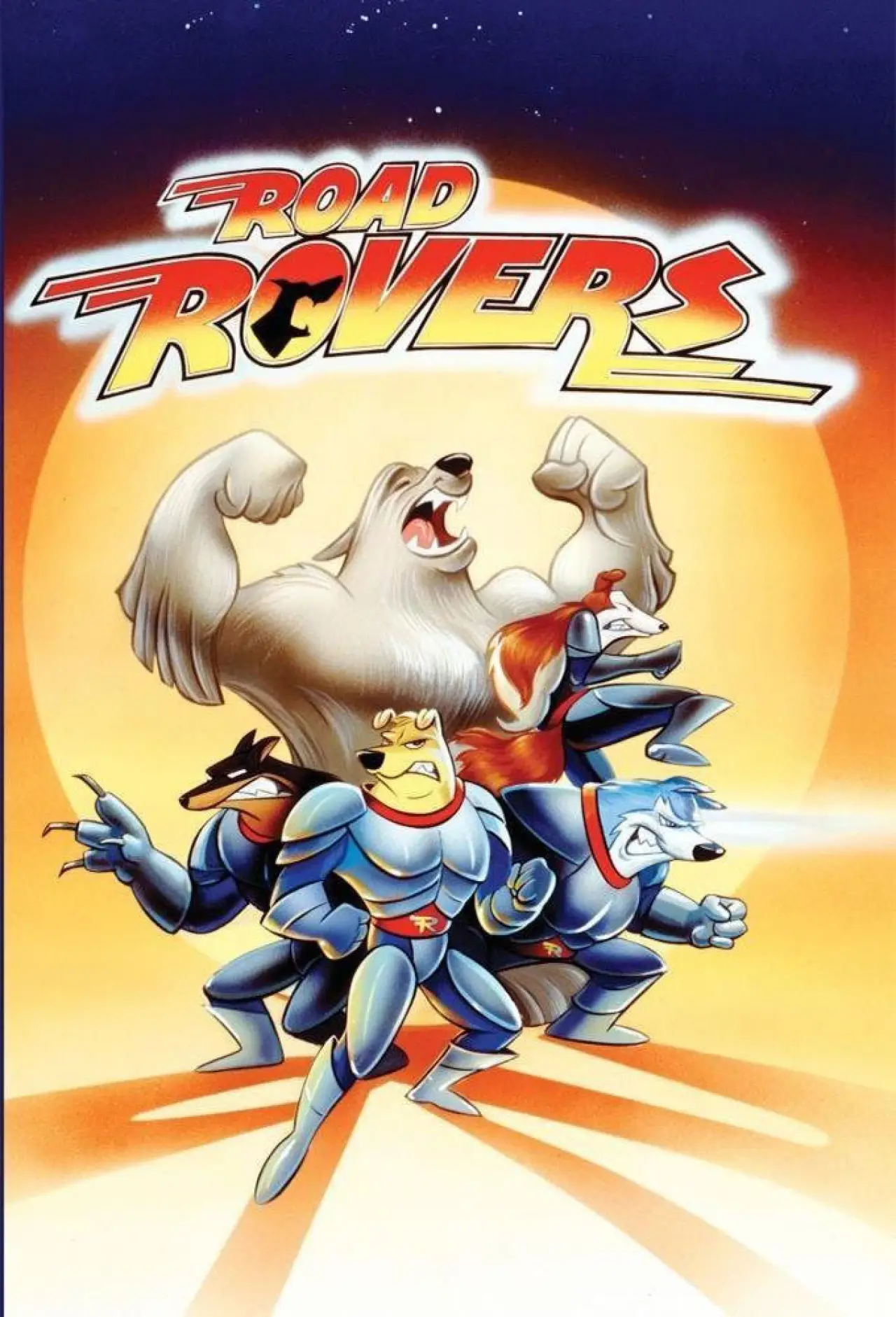 Plakat serialu "Road Rovers"