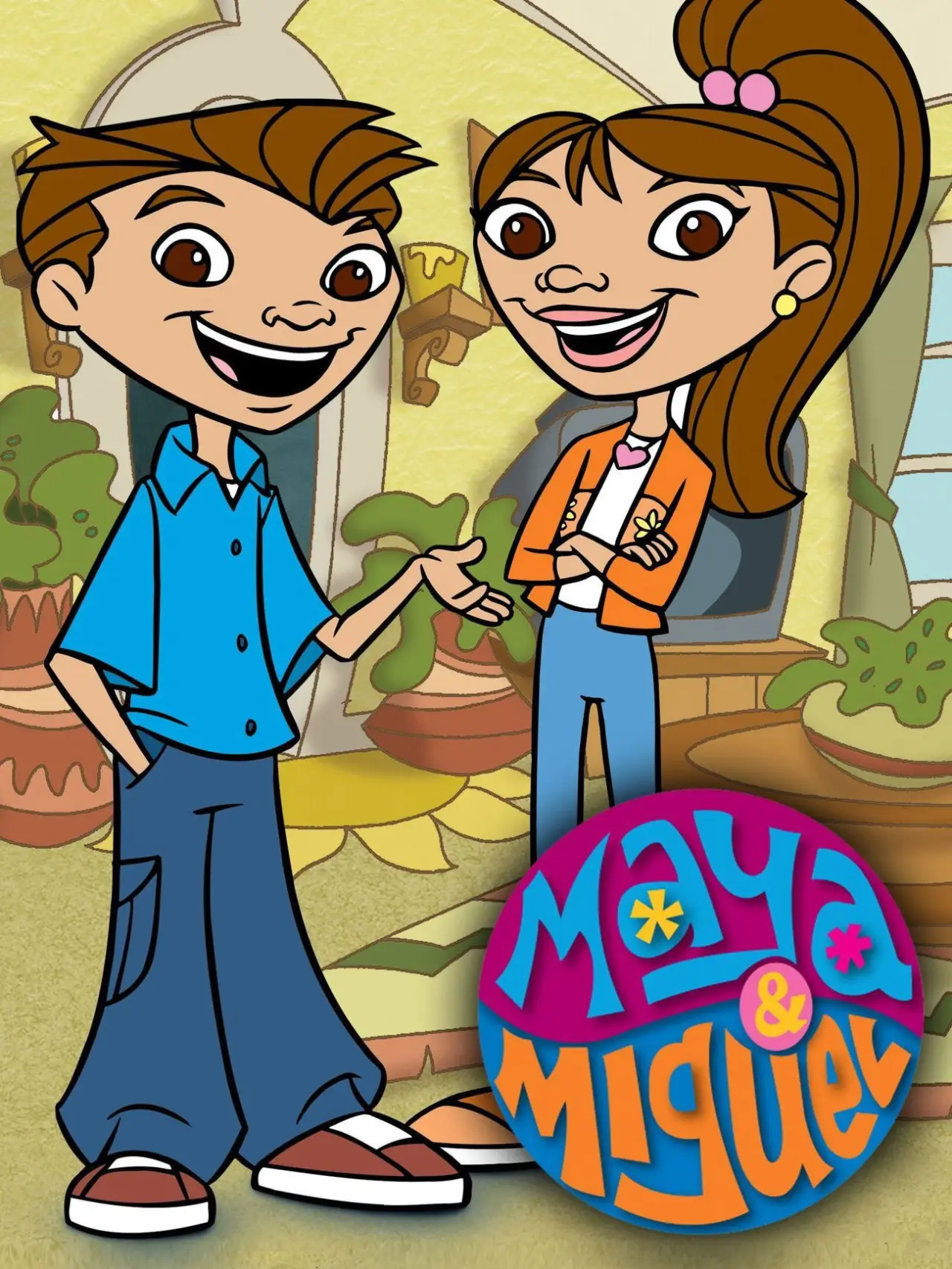 Plakat serialu "Maya & Miguel"