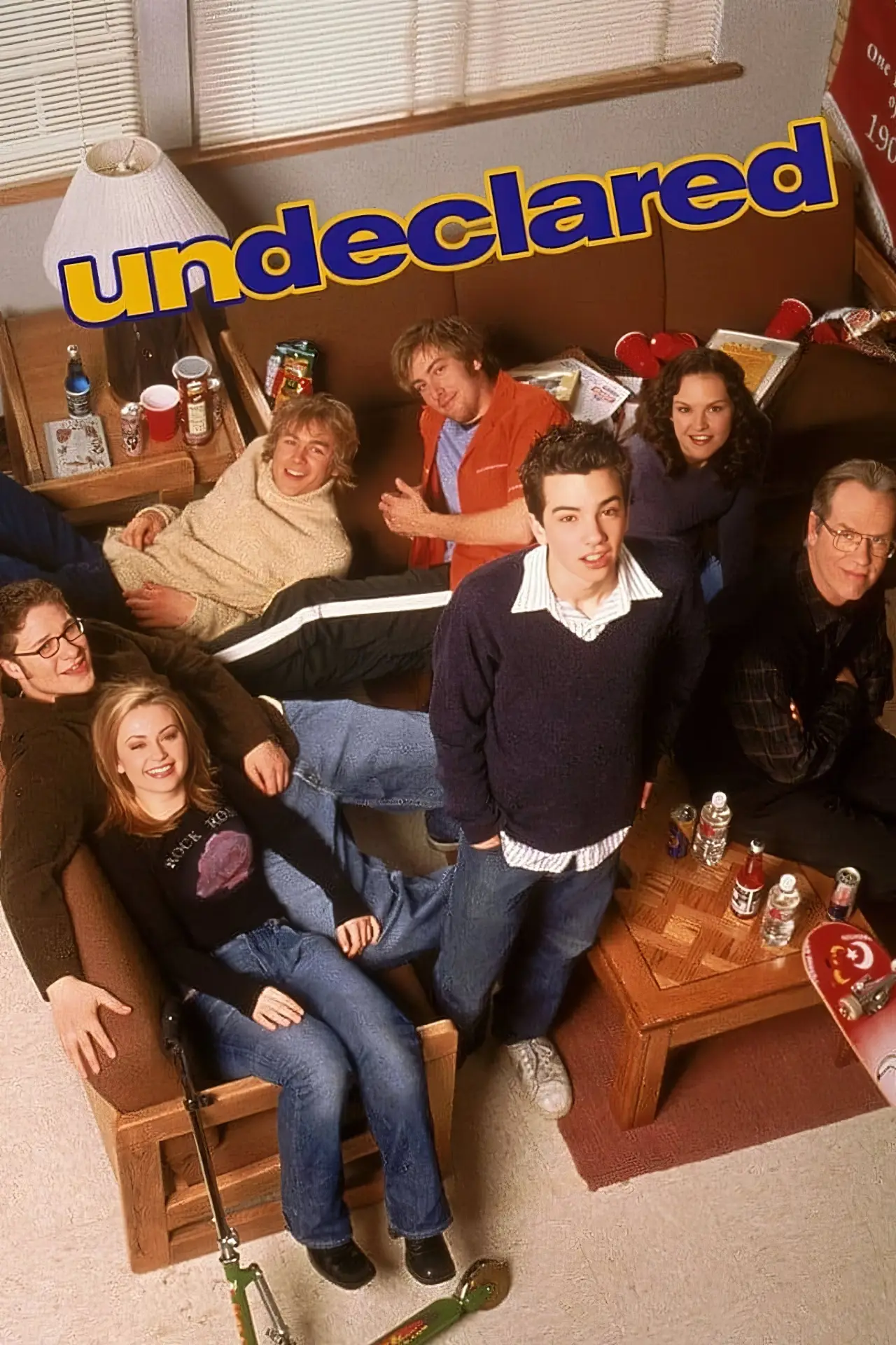 Plakat serialu "Undeclared"