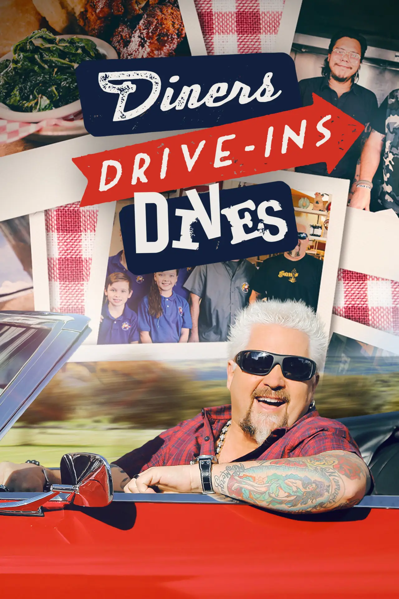 Постер к сериалу "Diners, Drive-Ins and Dives"