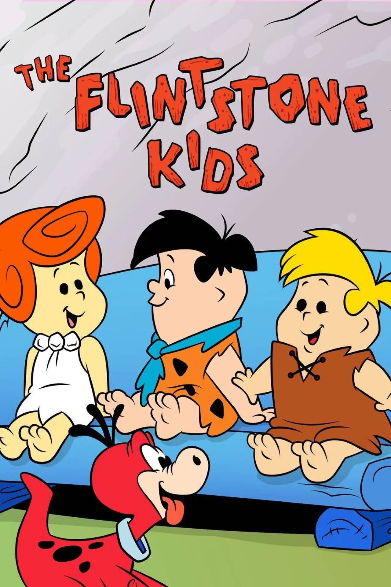 Plakat serialu "The Flintstone Kids"