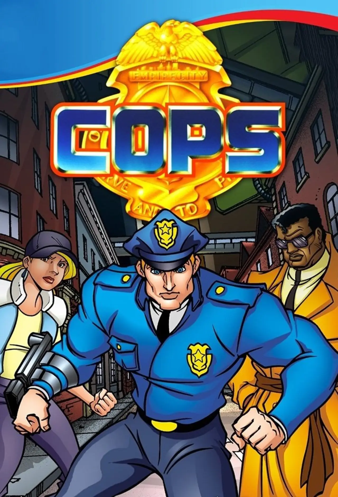 Plakat serialu "C.O.P.S"